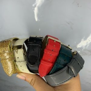 Set of 6 watch bands